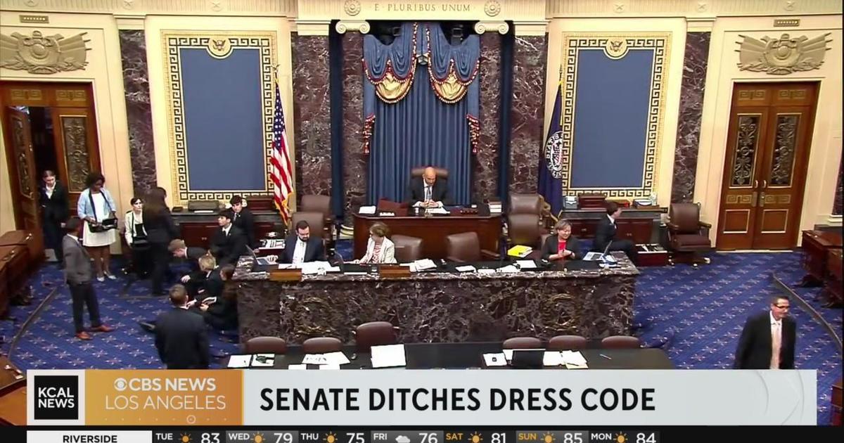 senate dress code change